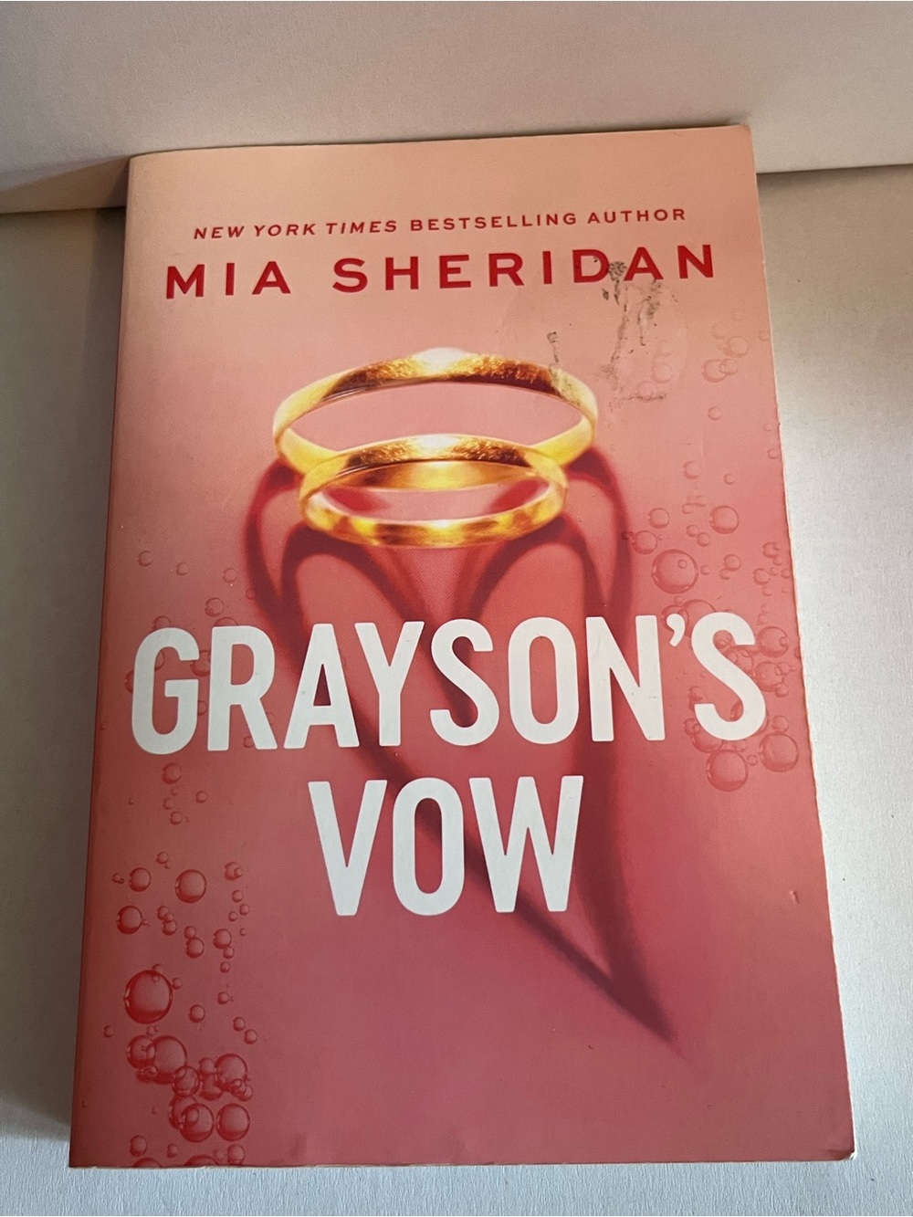💍 Grayson’s Vow by Mia Sheridan – Paperback